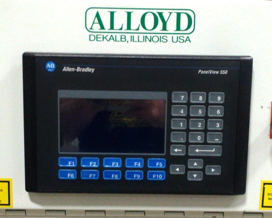 Used Alloyd 2SM1428 Medical Shuttle Tray Sealer 2-8" Tools 14 x 28" 2.5Ton ø3 208VAC