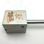 Used Compact SD34X34-EX1 Pneumatic Double Rod Cylinder Bore 3/4" 10-32UNF Travel 3/4"