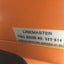 Used Linemaster 4C-30F2-S Pneumatic Foot Valve W/ 522-B14 Guard, 30CFM at 100psi