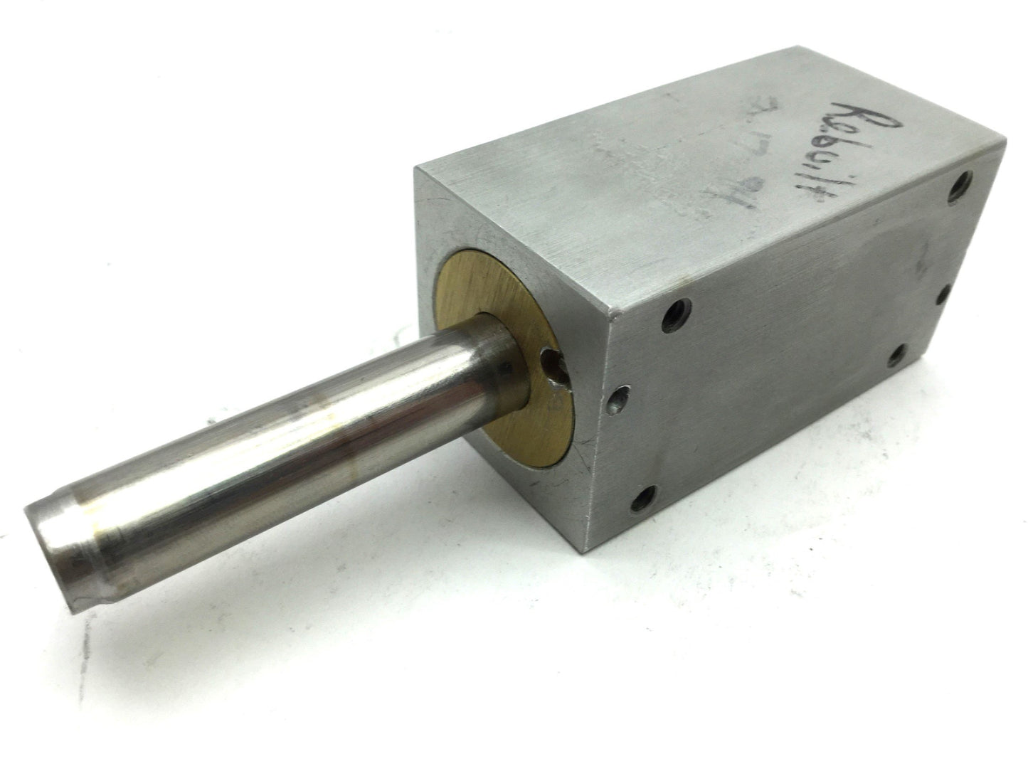 Used Compact B118X2 Pneumatic Cylinder, 1/8 NPT, Travel: 2", Bore 1-1/8"