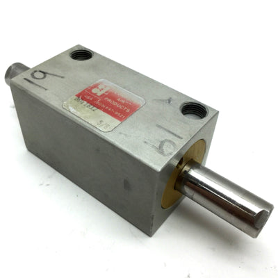 Used Compact BD118X2 Pneumatic Double End Cylinder, 1/8 NPT, Travel: 2", Bore 1-1/8"