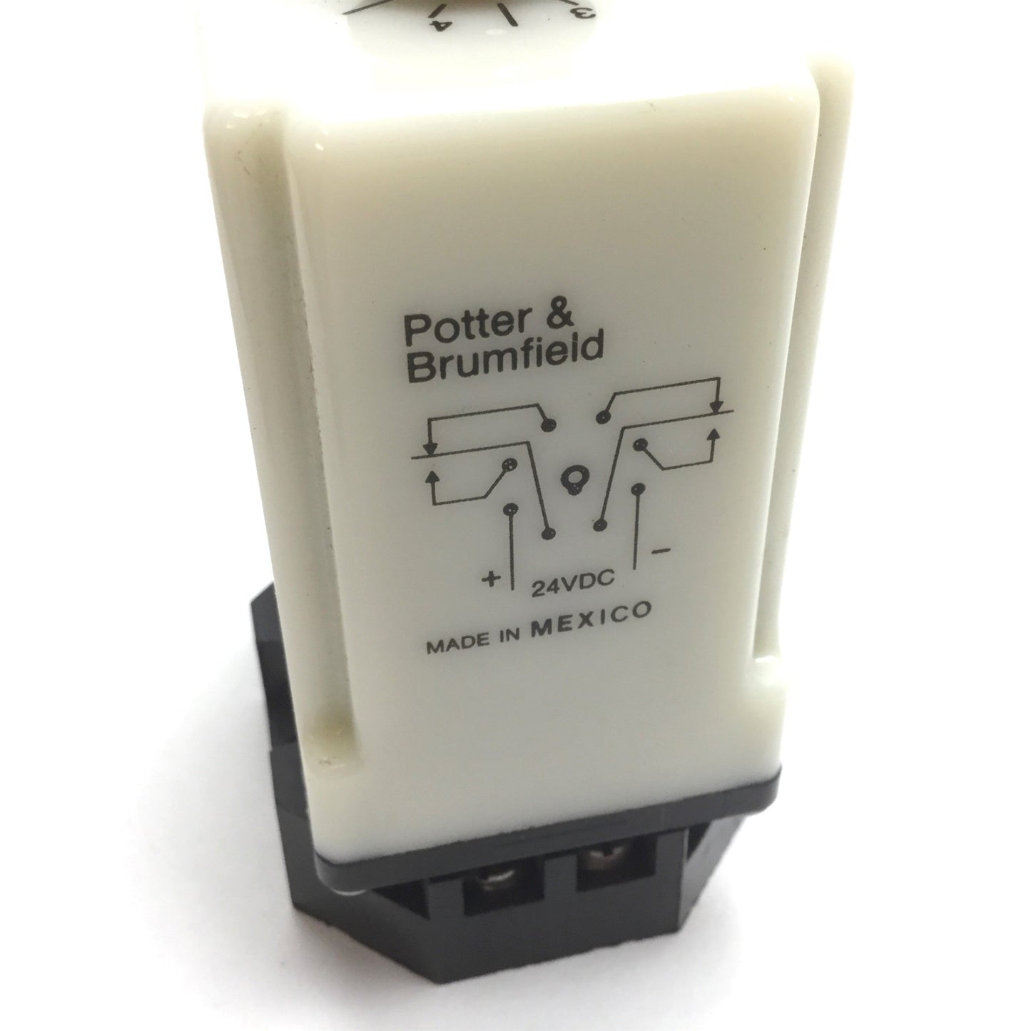 Used Potter & Brumfield CHD-38-30021 Time Delay Relay, Range: 1-10sec, Supply: 24VDC
