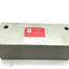 Used Compact SD34X212 Pneumatic Double End Cylinder 10-32UNF, Travel: 2.5", Bore 3/4"