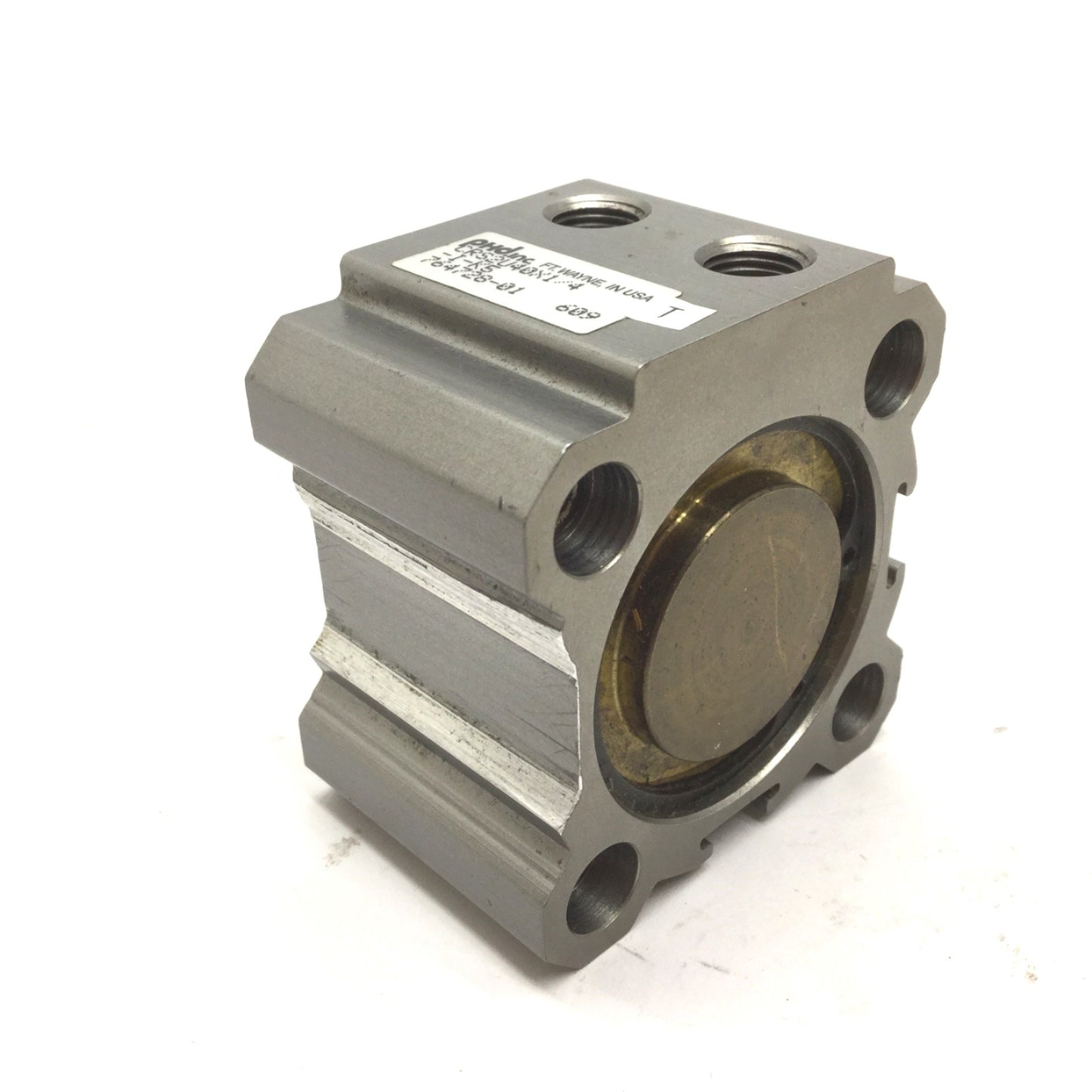 Used PHD CRS2U40X1/4-I-K5 Pneumatic Cylinder Bore: 1.57" Stroke: 1/4" 5mm Extension