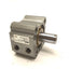 Used PHD CRS2U40X1/4-I-K5 Pneumatic Cylinder Bore: 1.57" Stroke: 1/4" 5mm Extension