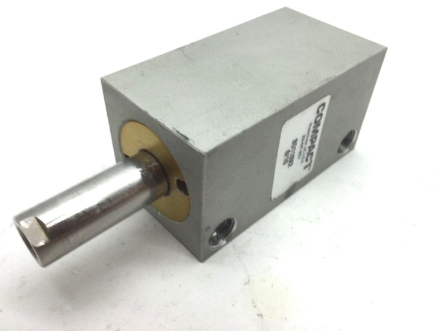 Used Compact BD118X2 Pneumatic Cylinder Bore 1.125", Stroke 2", Ports 1/8" NPT