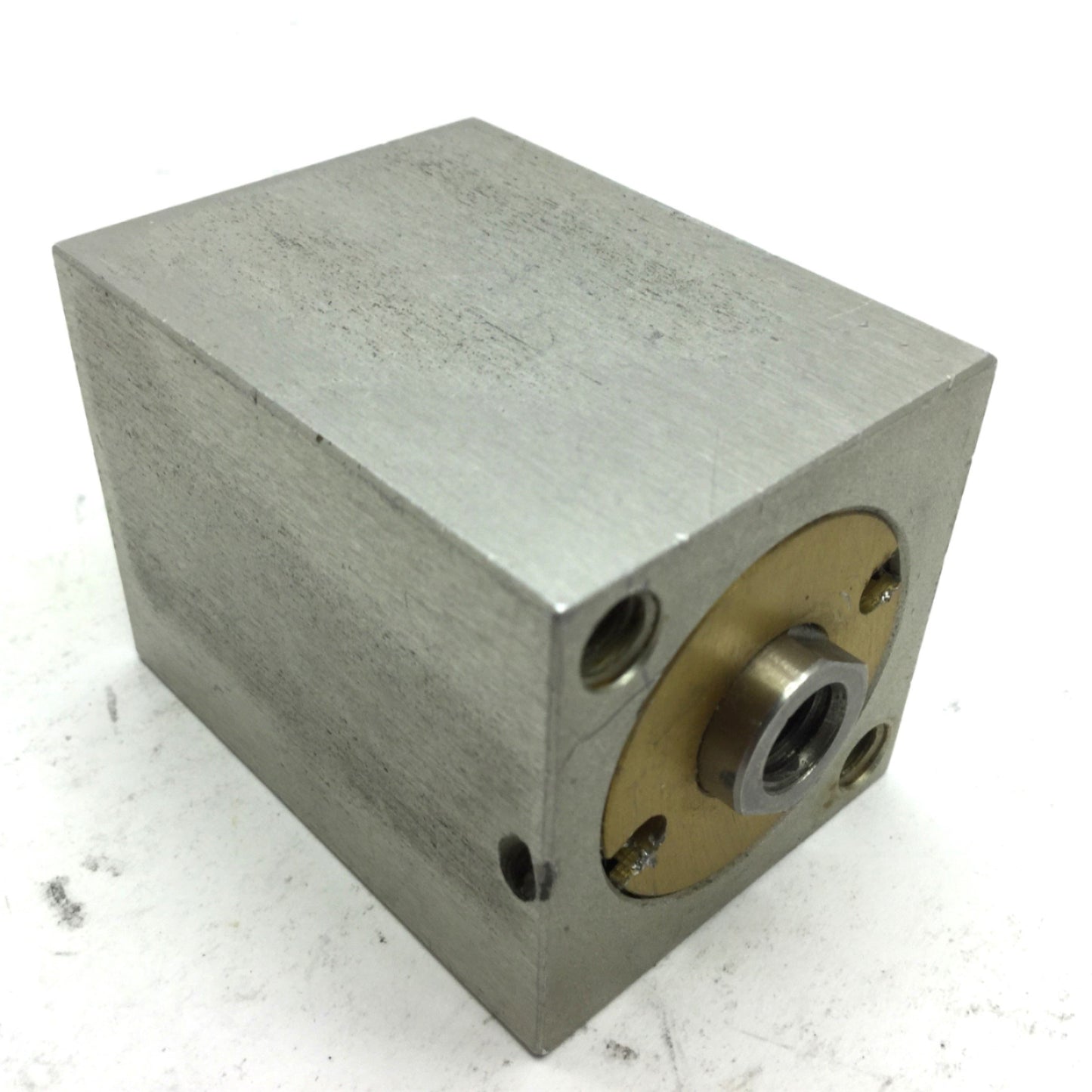 Used Compact S118X114 Pneumatic Cylinder Travel 1.25" 1/8" NPT Bore 1-1/8"