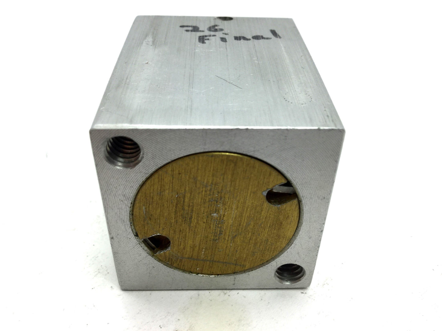 Used Compact S118X114-TR Pneumatic Cylinder Travel 1.25" Bore 1-1/8" Threads Rear