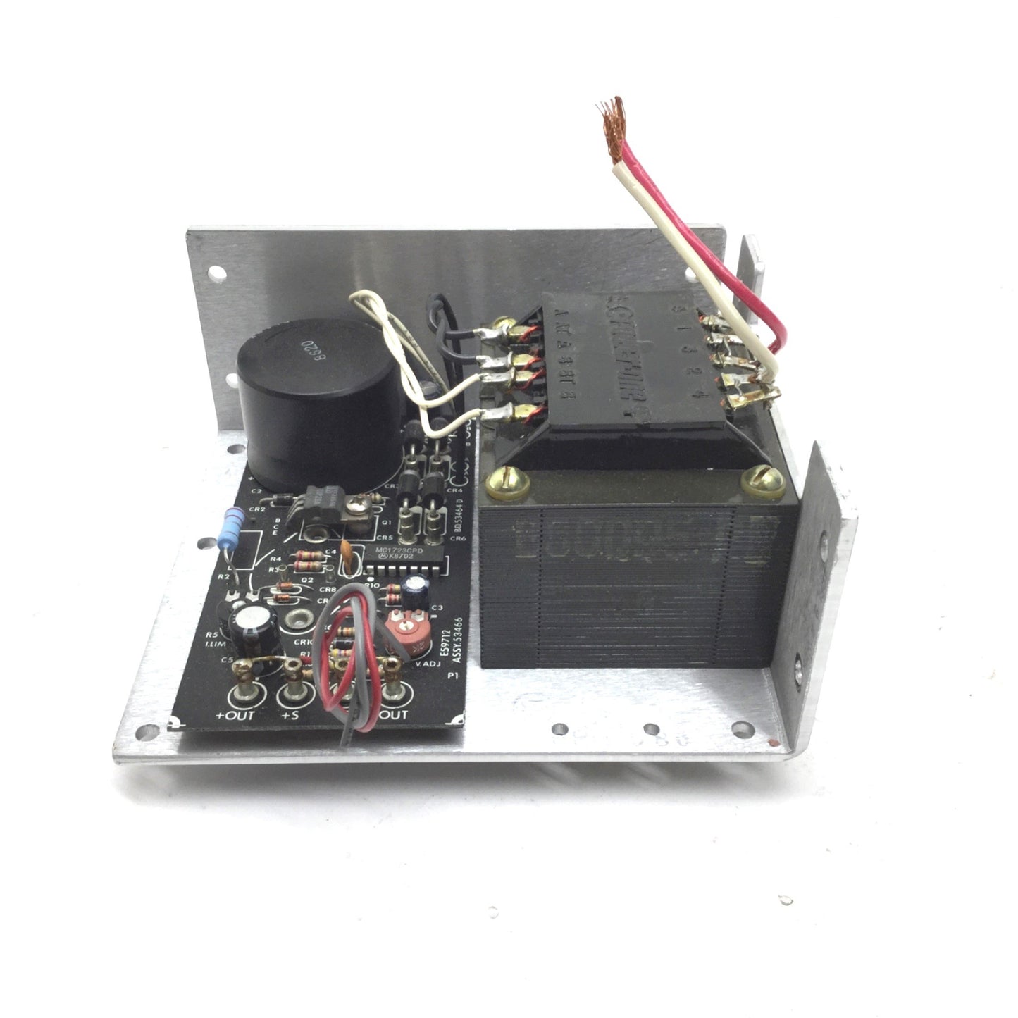 Used Power One HC24-2.4-A Power Supply, In: 100-240VAC 1.5-0.75A, Out: 24VDC 2.4A