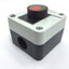 Used Telemecanique Pushbutton Push Switch With XEN-L1111 Contact Block, 2-5/8x2-5/8"