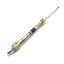 New Clippard 9BDD-5 Double-Rod Brass Cylinder, Bore: 9/16", Stroke: 5", Ports: 10-32