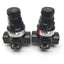 Used Lot of 2 Parker 15R211FBL030 Pneumatic Regulator Max Outlet: 30psi, 1/4" NPT
