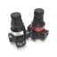Used Lot of 2 Parker 15R211FBL030 Pneumatic Regulator Max Outlet: 30psi, 1/4" NPT