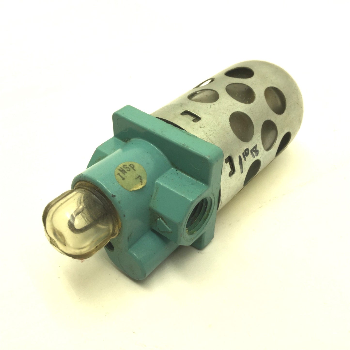Used Wilkerson L00-02-000 Lubricator, 1/4" NPT, Max Pressure: 150psi, Max Temp: 125°F