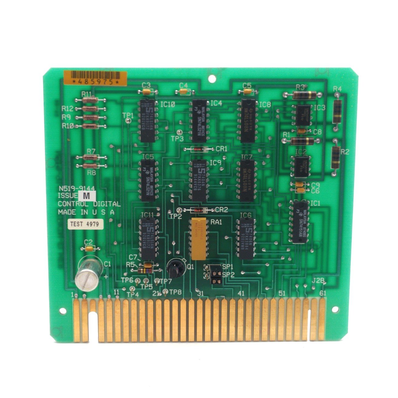 Used Perkin Elmer N519-9144 Thermogravimetric Analyzer Digital Control Board, TGA-7
