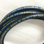 New – Open box Pirtek PFMU25-06 3/8" Braided Rubber Hydraulic Hose 3600psi, 12ft Long, G3/8