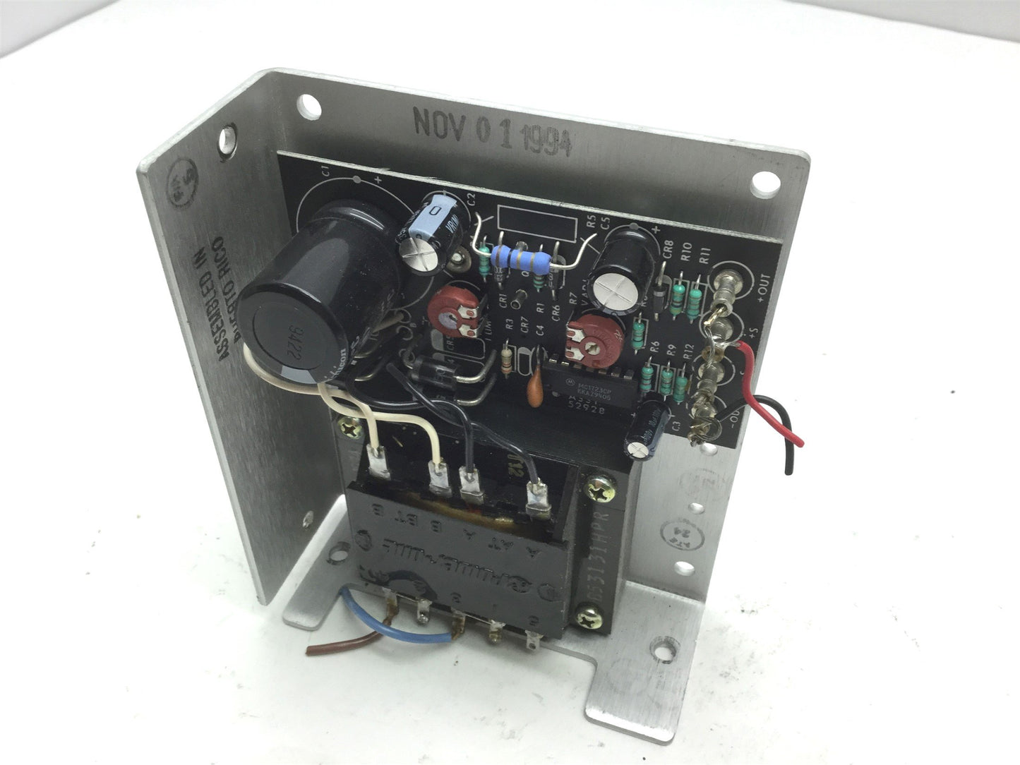 Used Power One HA24-0.5-A Power Supply, In: 100/120/220/230-240VAC Out: 24-28VDC 0.5A