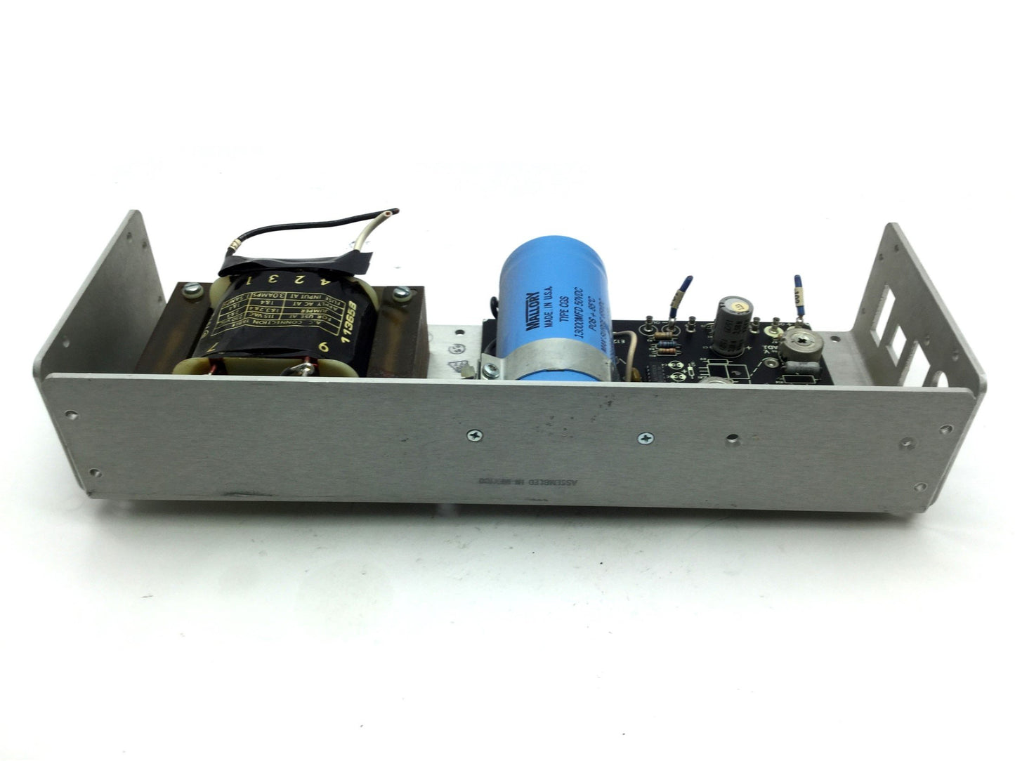 Used Condor E24-7.2 Power Supply In: 115/230VAC 47-440Hz Out: 24VDC 7.2A