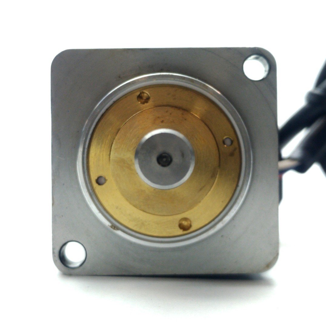 Used Yaskawa SGMAH-01A1F4C AC Servo Motor, .1kW .318Nm 8mm Shaft 3000RPM 100VAC 2.4A