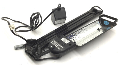 Used Dazor 118V-60HZ-0.3A World-Lite w/Flexible Arm, 118V, 60Hz, Missing Bulb