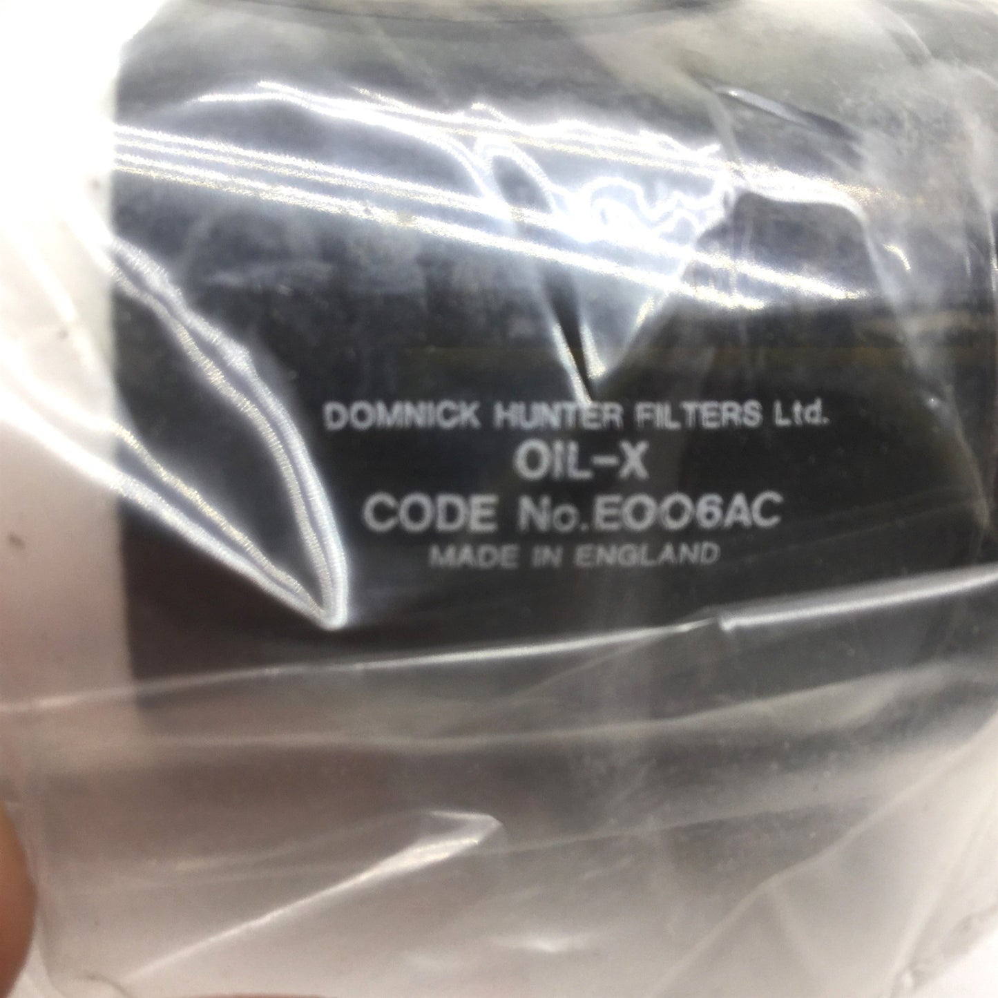 New – Open box In Box Domnick Hunter Oil-X E006A0 Replacement Filter Element