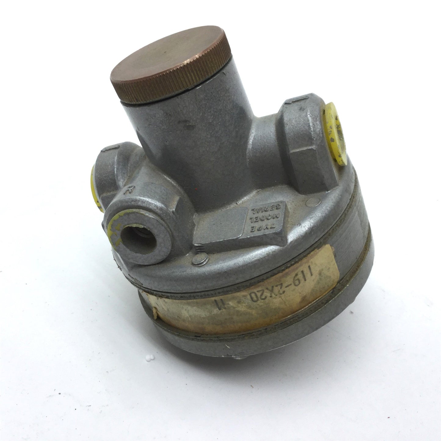 New – Open box Watts 119-2X20 Remote Control Pilot Regulator, Ports: 1/4" NPT, Fluid/Air