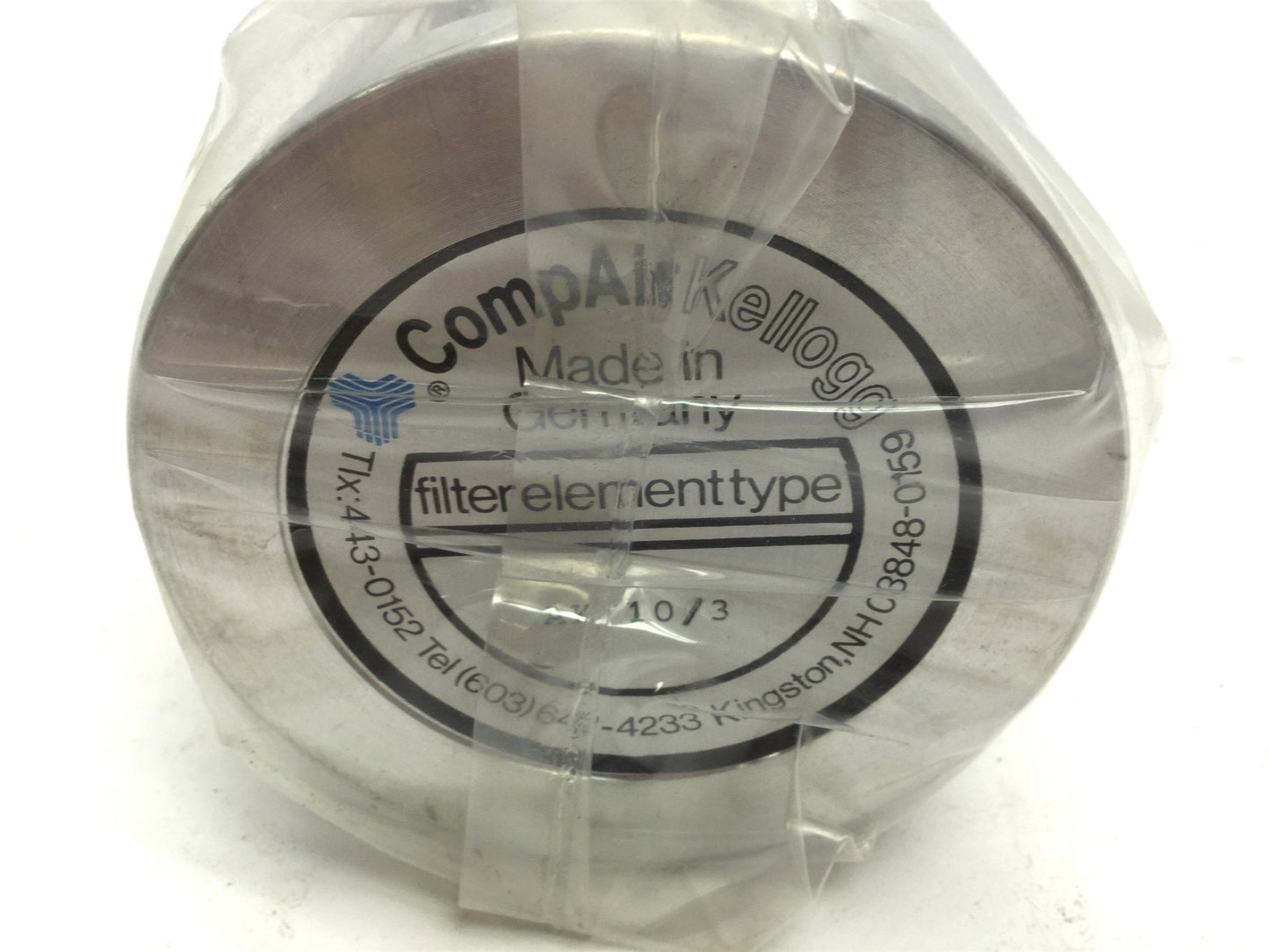 New CompAir Kellogg AK 10/3 Donaldson Pneumatic Ultrafilter Filter Element