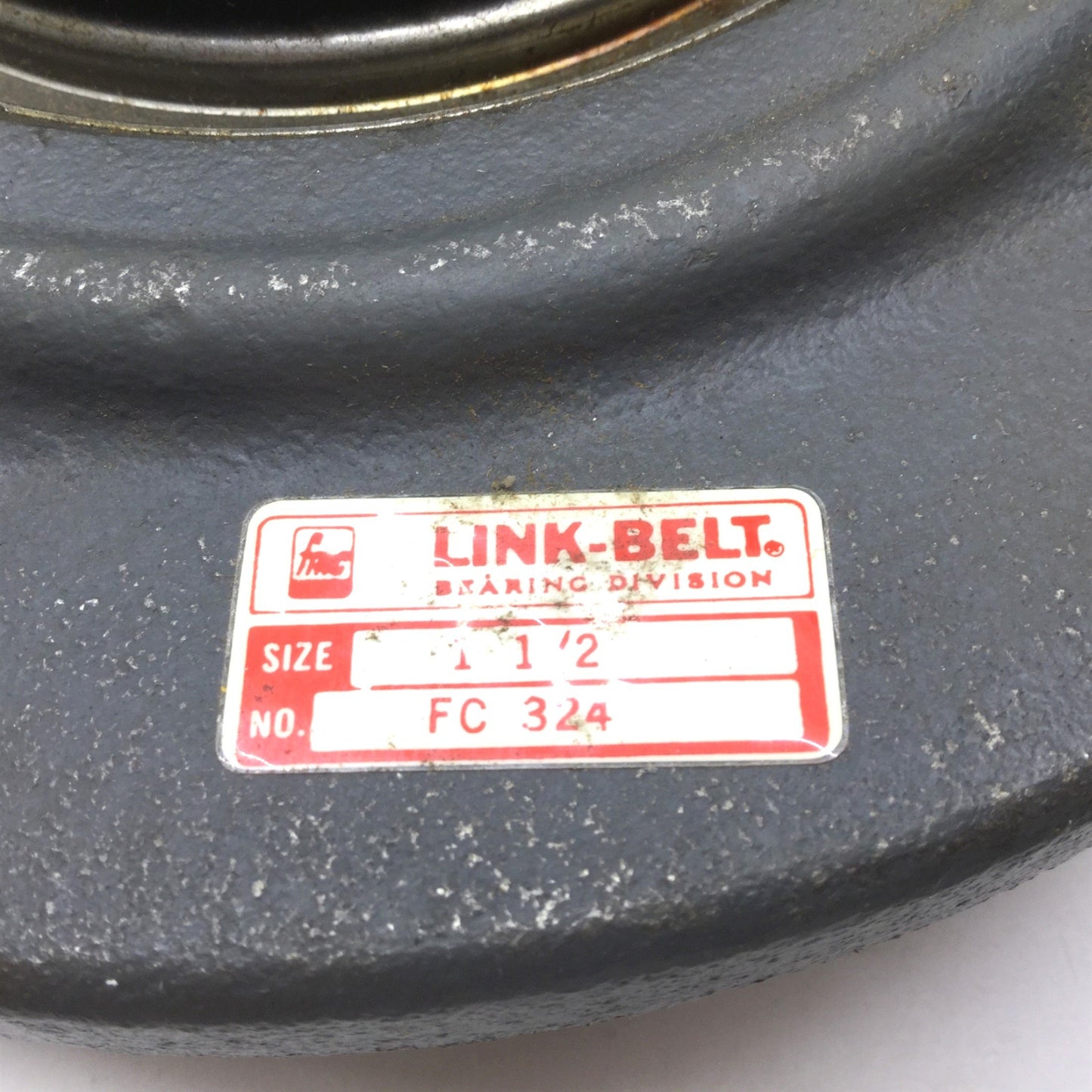 Used Link-Belt U324 Ball Bearing, Size: 1-1/2", No. FC 324, Diameter: 7-1/4"