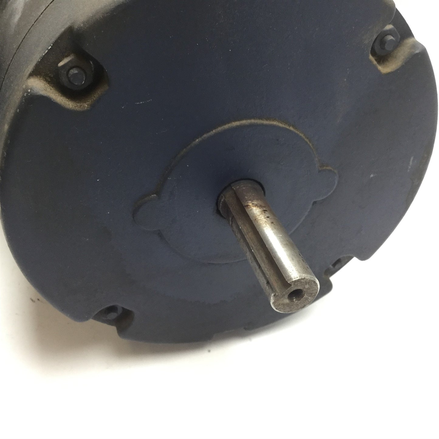 Used Leeson 110009.00 C6C11FB1B AC Motor, Frame 56, 1/3HP, 115VAC 208-230VAC, 5/8"