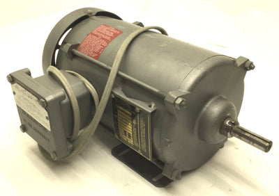 Used Baldor L5009A Electric AC Motor 1HP, 3450RPM, Voltage: 115/230, 11/5.5A