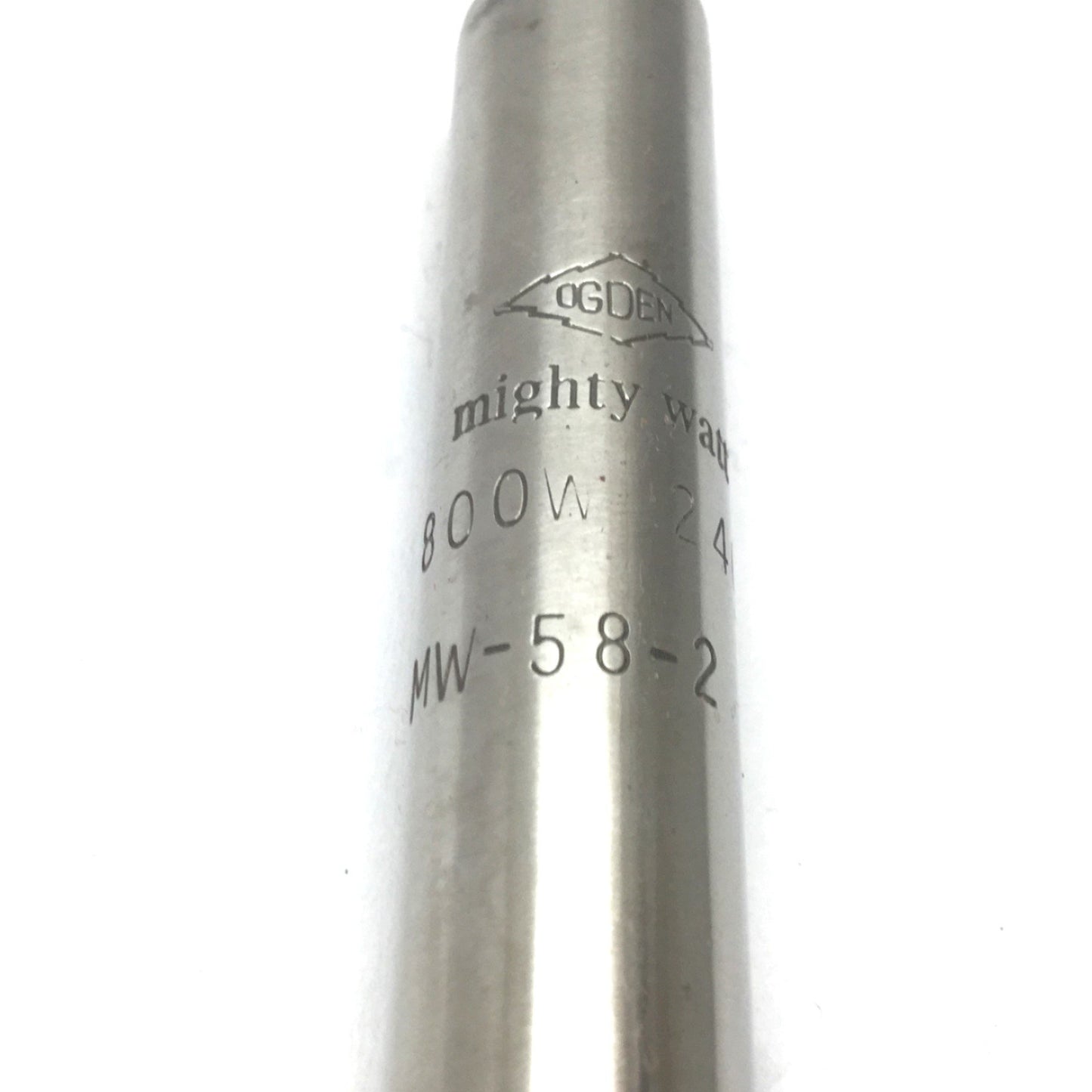 Used Lot of 2 Ogden MW-58-2 Heating Cartridge, 8" Long x 0.5" Diameter, 800W, 240V
