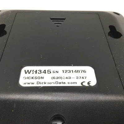 Used Dickson WH345 Wizard 2 Wireless Temp & Humidity Data Logger, No Probe