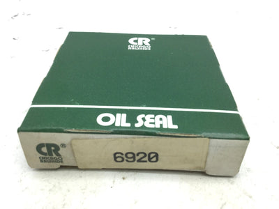 New Lot of 2 New Chicago Rawhide 6920 Small Bore Oil Seal Shaft 0.688" Bore 1.375"