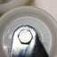 Used Lot of 2 Blickle LER-PO 75G Swivel Casters 3" Nylon Wheel, Bolt Hole Mount