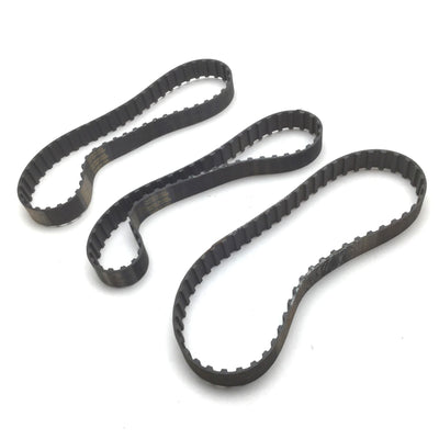 New – Open box Lot of 3 Jason 202L-075 Timing Belt, Length 20.2", Width 0.75", Pitch 0.375"
