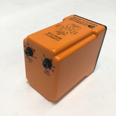 Used Diversified CMO-120-ASA-1 Over Current Monitor Delay Timer Relay, 0.2-1A, 120VAC
