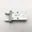 Used SMC MHZ2-10DN Pneumatic Parallel Gripper, Bore: 10mm, Stroke: 4mm, 0.2-0.7MPa