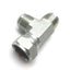 New – Open box 6602-16-16-16 Hydraulic Run Tee Fitting 1" JIC 37° Male x Female Swivel Nut