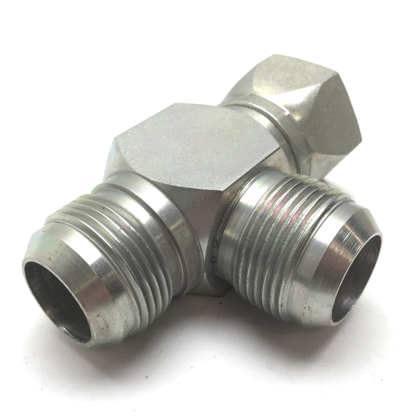 New – Open box 6602-16-16-16 Hydraulic Run Tee Fitting 1" JIC 37° Female Swivel Nut x Male