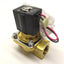New – Open box SMC VXZ2350-06N-5GS1-B Solenoid Valve, 1-Way 3/4" NPT 20mm Orifice 24VDC