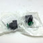 New – Open box Lot of 2 C3Controls 22PBNO-XMGN Green Normally Open Push Buttons