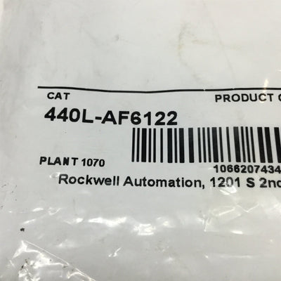 New Allen Bradley 440L-AF6122 GuardShield Light Curtain Shock Mounting Bracket Kit