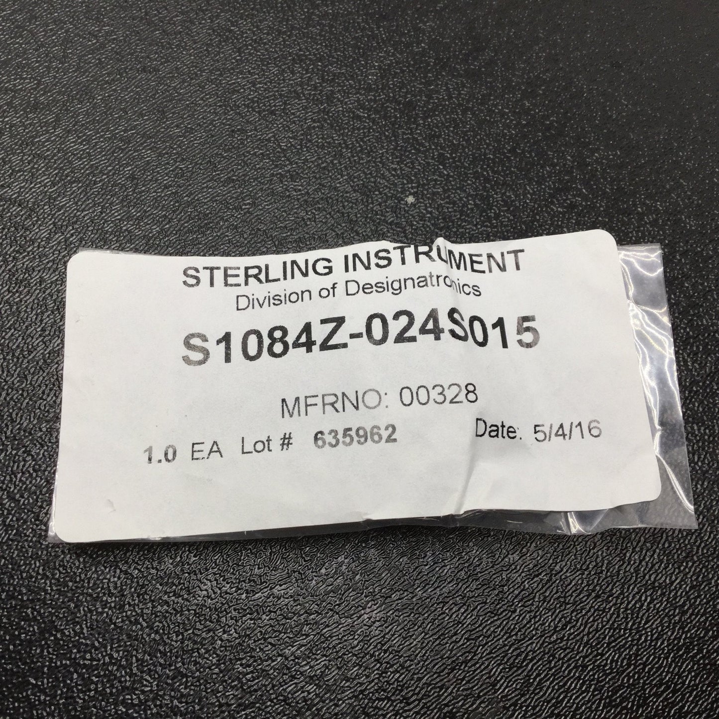 Used New Sterling Instrument S1084Z-024S015 Spur Gear, 24 Pitch, Teeth: 15, OD: .708