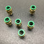 Used Lot of 6 Parker 3/8" Prestolok, 3/8" Female to 1/8" NPT Male
