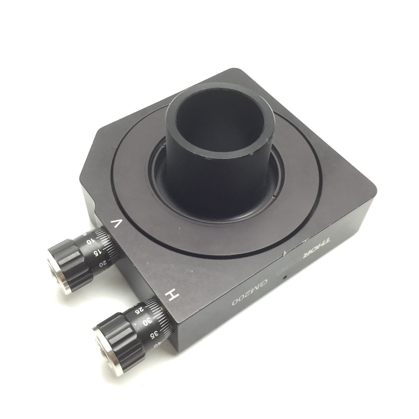 Used ThorLabs GM200 Gimbal Mirror Mount, For 2" Diameter Optics, Angular Range ±2°
