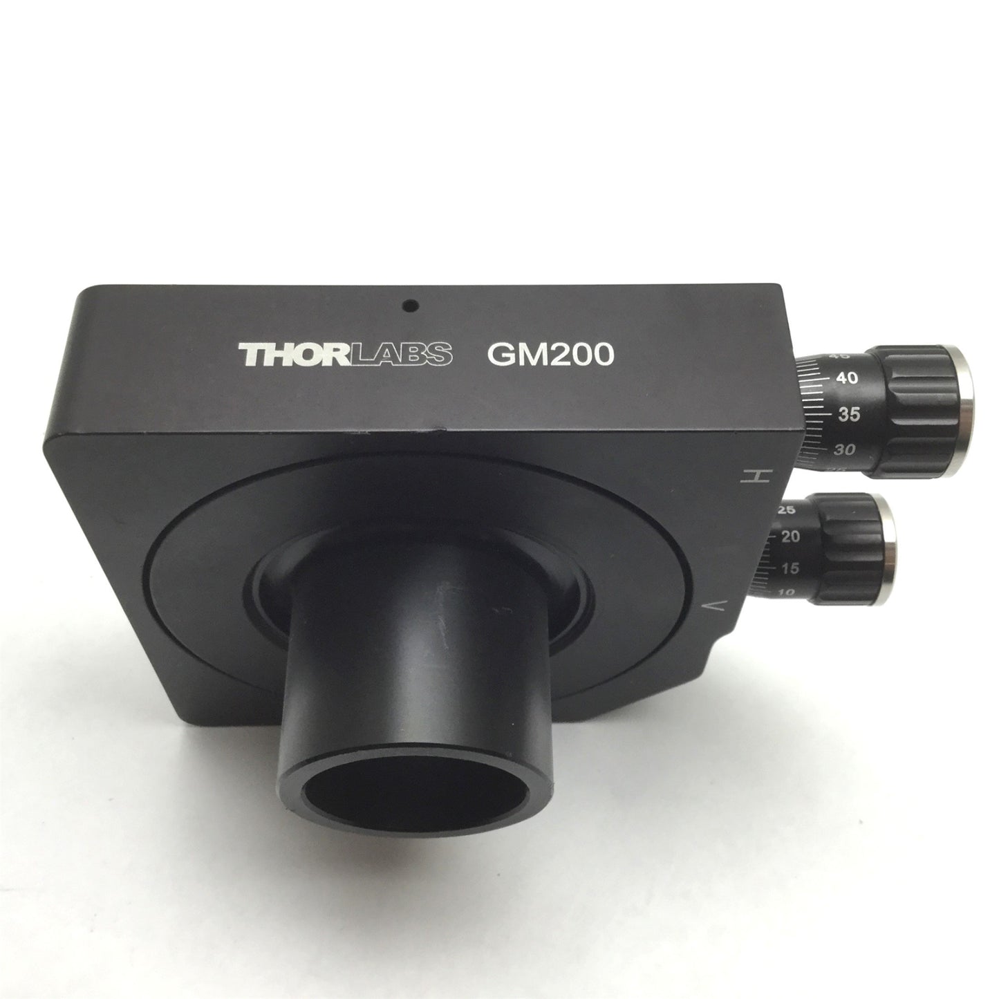Used ThorLabs GM200 Gimbal Mirror Mount, For 2" Diameter Optics, Angular Range ±2°