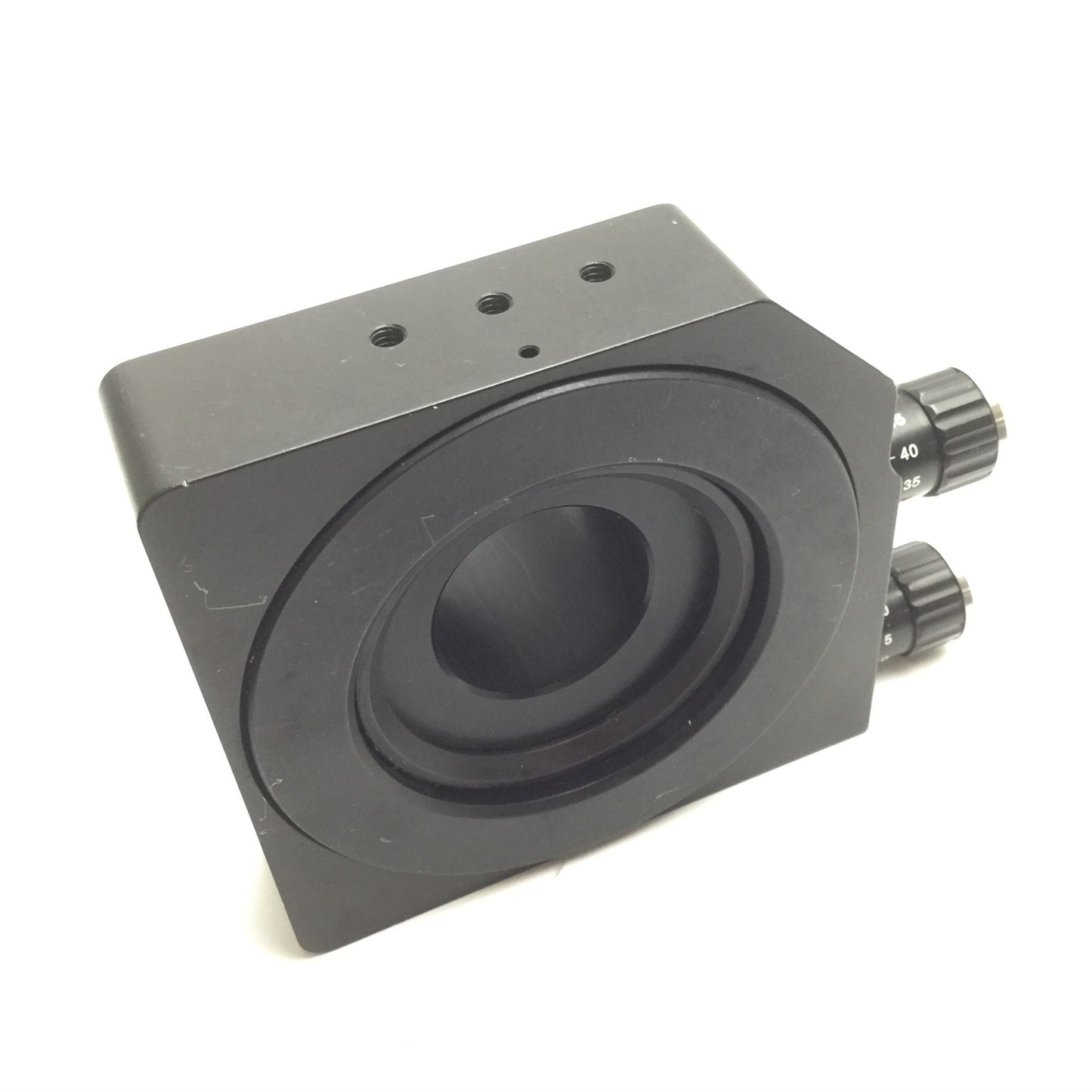 Used ThorLabs GM200 Gimbal Mirror Mount, For 2" Diameter Optics, Angular Range ±2°