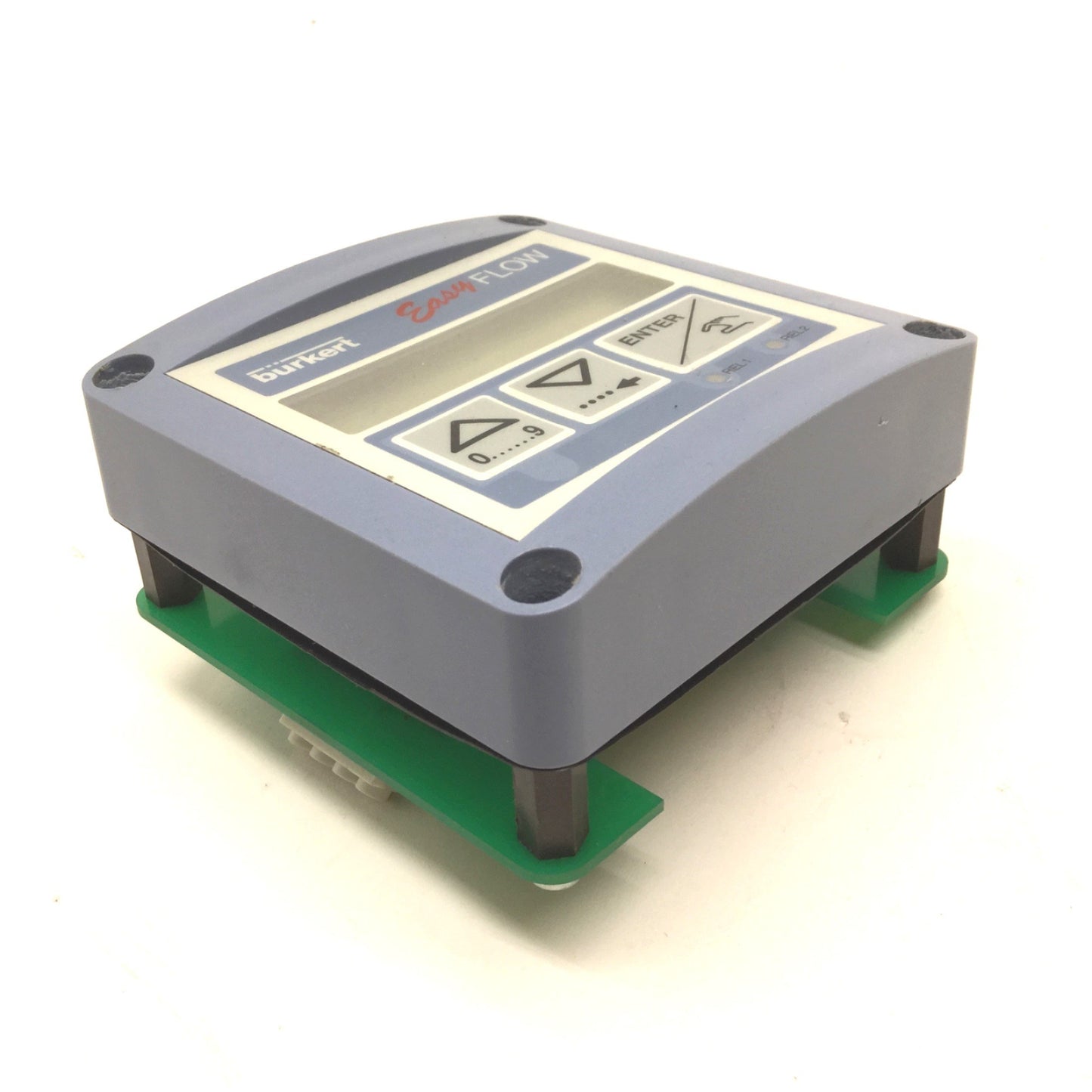 Used Burkert 8025 Easy Flow 8035 Flow Transmitter 12-30VDC 4-20mA, Range: 0.3-10 m/s
