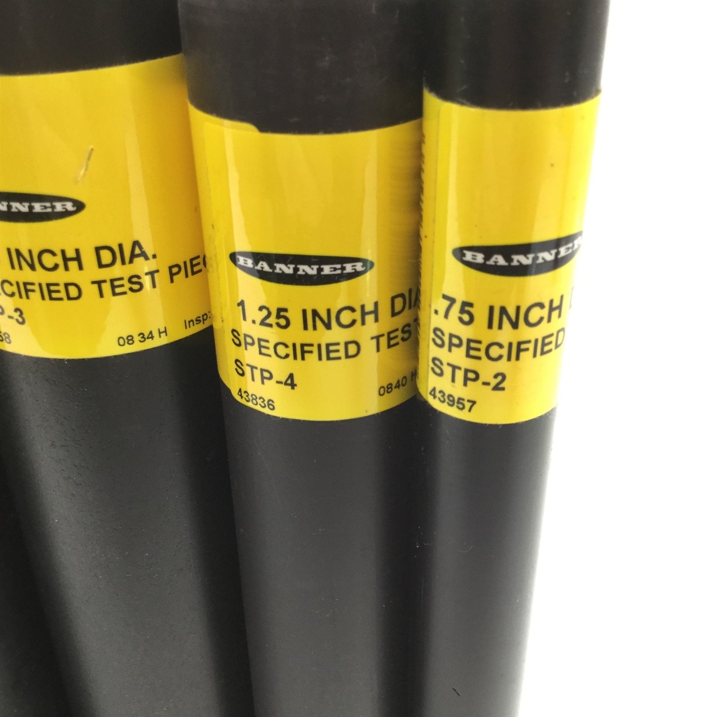 Used Lot of 5 Banner Test Pieces for Light Curtains STP-9 STP-5 STP-4 STP-3 STP-2