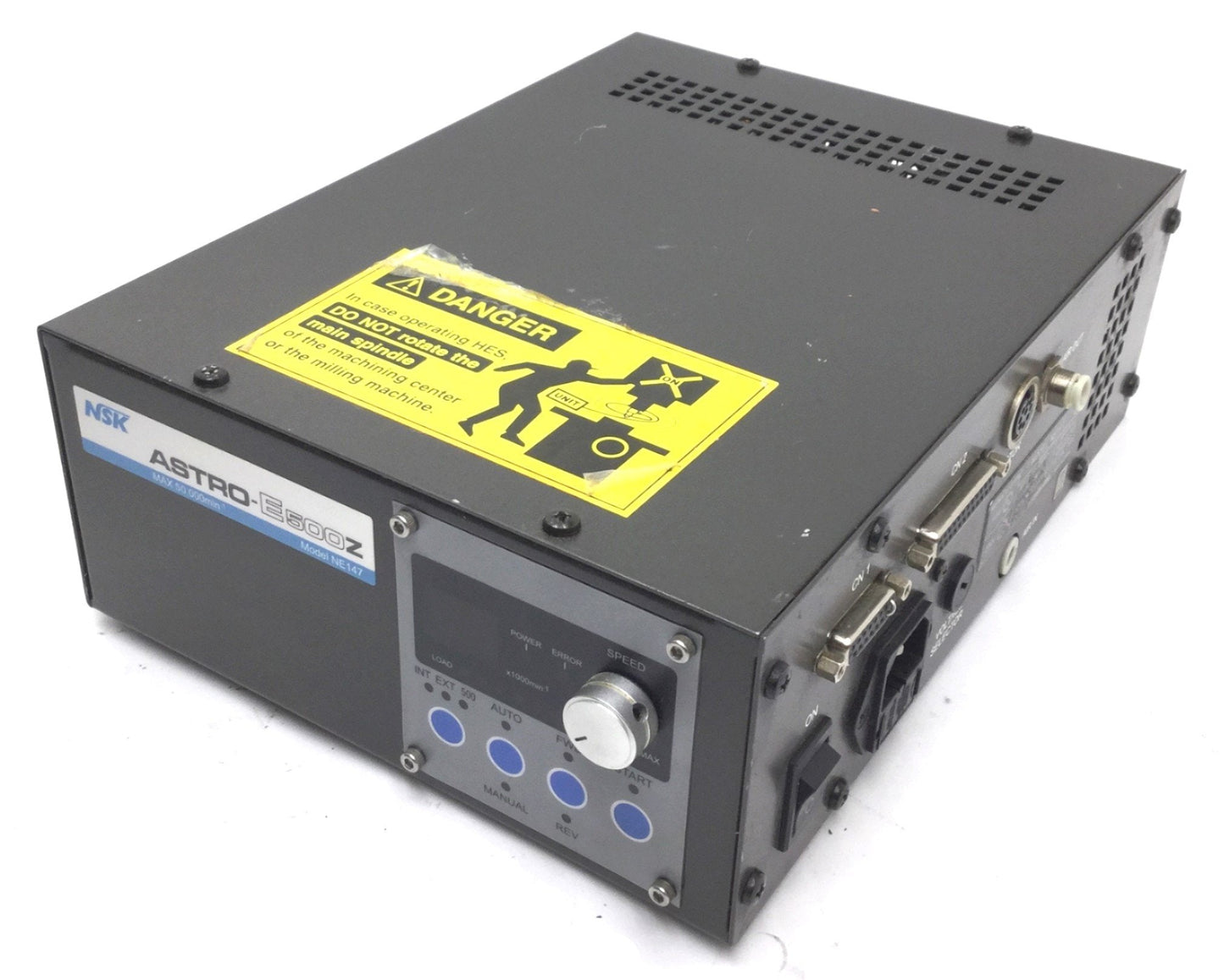 Used NSK NE147 Astro-E500Z Spindle Controller, Input: 115/230VAC, 50/60Hz, 180W